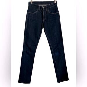 Imogene + Willie Slim Straight Jeans in Dark Wash Indigo size 24